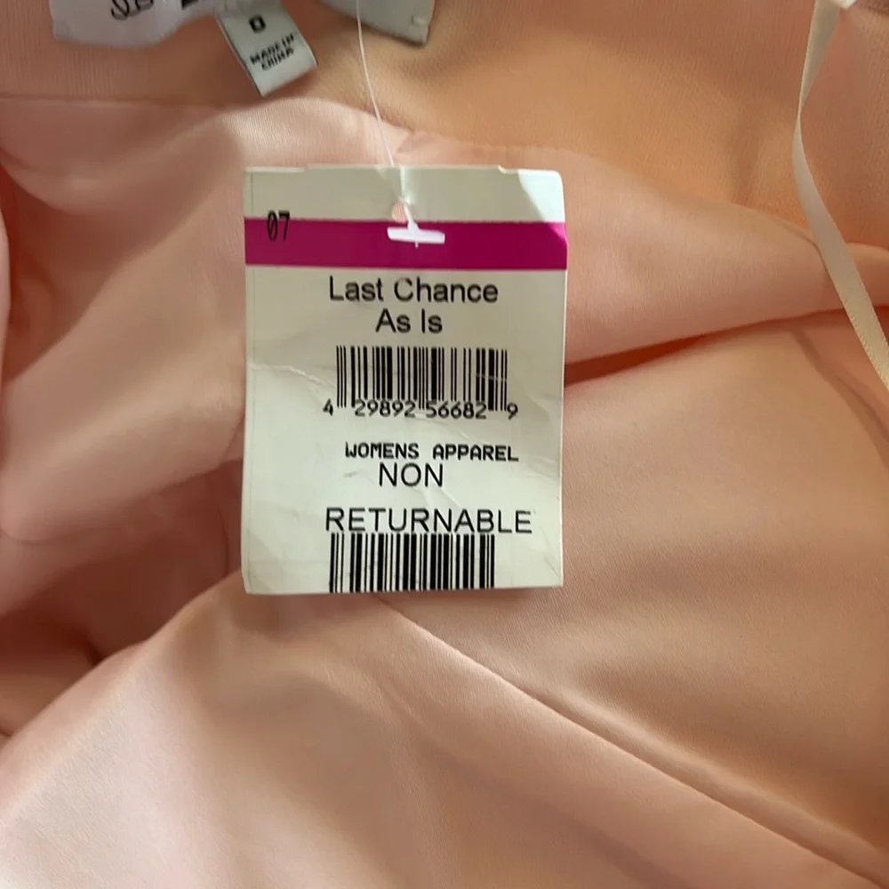 LIKELY Bartolli Blush Pink Off-the-Shoulder Mermaid Gown Size 0 NWT